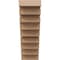 Ekena Millwork 7"W x 14"D x 21"H Classic Landon Rough Cedar Woodgrain TimberThane Corbel, Primed Tan CORUR07X14X21LANRCPR - alternate 5